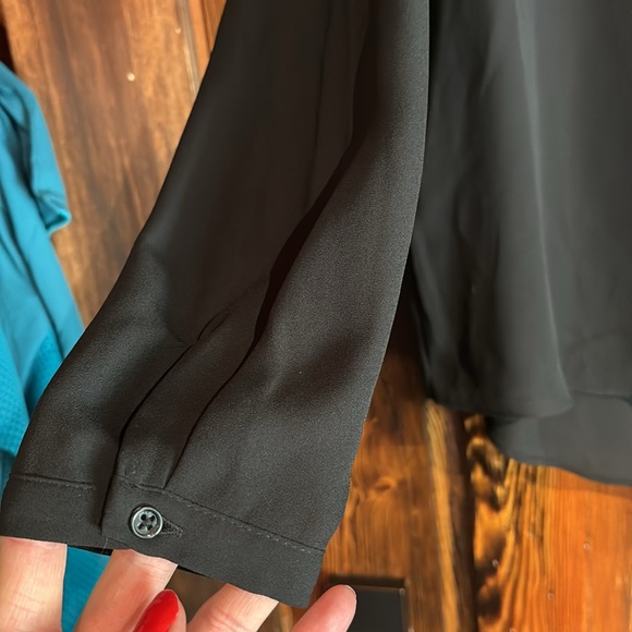 Target Mossimo Black Long Sleeve Dress Shirt - Picture 3 of 6